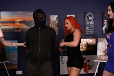 Art Thief Penance — PureCFNM, starring Ellie Louise, Roxi Keogh, Sofia Rex