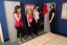 Yoga Pants — PureCFNM, starring Amber Deen, Antonia Sainz, Tina Kay