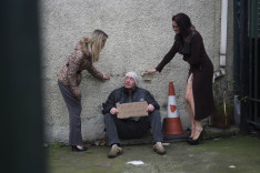 Homeless Shelter — PureCFNM, starring Brooklyn Blue, Carla Mai, Chessie Kay