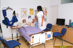 Nursing Home — PureCFNM, starring Emma Butt, Paige Fox