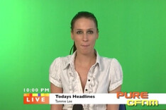 Newsreader Facial — PureCFNM, starring Michelle Moist, Nikita Law, Sasha Rose, Suzie Best, Tammie Lee