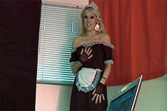 Interrupted By The Maid — PureCFNM, starring Syren Sexton